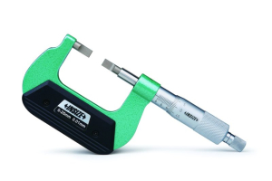Mikrometr s úzkými měřícími plochami INSIZE 0-25mm/0,01mm, 3.5x0.4mm (3232-25BA)