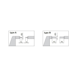 Micromètre avec faces de mesure extra fines 50-75/0,01 mm, type A INSIZE (3233-75A)