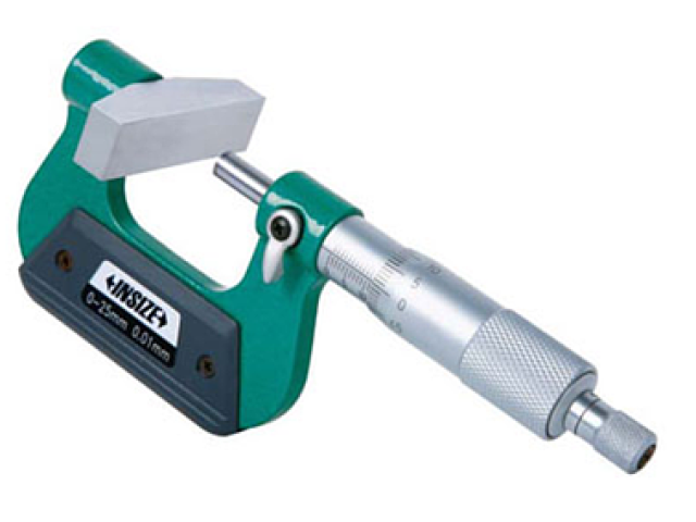 Mikrometr s velkou čelistí INSIZE 25-50mm/0,01mm (3234-50A)