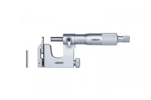 Třmenový mikrometr 25-50/0,01 mm s výměnnou dotekovou plochou INSIZE (3262-50A)