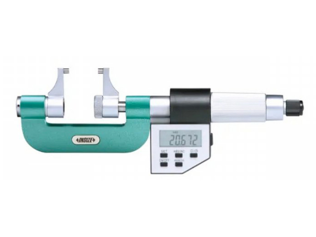 Speciální digitální mikrometr s měřicími čelistmi INSIZE 50-75mm/0,001 mm (3538-75)