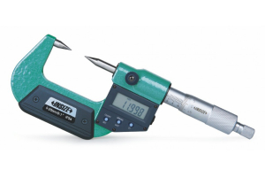 Univerzální digitální mikrometr s výměnnými měřicími plochami INSIZE 75-100/0,001 mm (3580-100A)