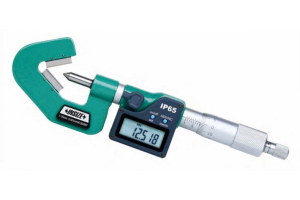 Digitální třmenový mikrometr s prizmatickými měřicími plochami INSIZE 65-85mm/0,001 mm, 5 břitů, IP65 (3590-855A)