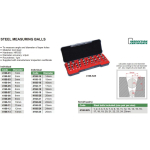 Set of Steel Measuring Balls 1-25 mm INSIZE (4168-S25)
