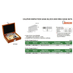 Caliper Inspection Gage Block And Setting Ring Set INSIZE (Class 2) (4176-301)
