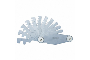 Trapezoidal Thread Pitch Gauge 2–20 mm, Carbon Steel INSIZE 4824-12 Trapezoidal Thread Pitch Gauge 2–20 mm, Carbon Steel INSIZE 4824-12