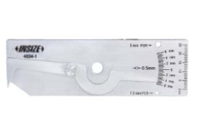 Welding Gage INSIZE (0-6mm; 0-6mm; 1.5mm, 3mm; 25mm) (4834-1)