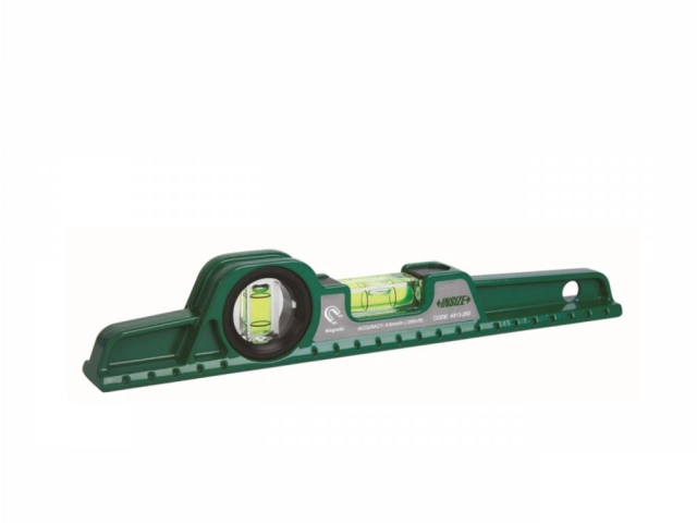 Aluminum spirit level 250 mm INSIZE (4913-250)