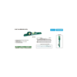 Aluminum spirit level 250 mm INSIZE (4913-250)
