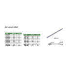 Výměnný nástavec pro úchylkoměry INSIZE 80mm (6282-2015)