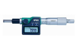 Digitální mikrometrická hlavice INSIZE 0-25 mm/0,001 mm, plochý, IP65 (6353-25W)