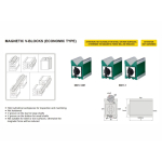 Magnetic V-Block 100x70x95 mm INSIZE (6801-1202)