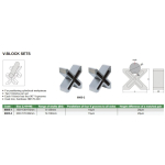 Żeliwne pryzmy V (para) 200x170x90 mm INSIZE (6805-2)