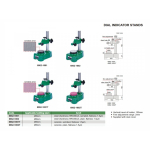 Inspection Stand with Serrated Surface 100 mm INSIZE (6862-1001)