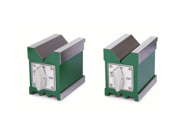 Magnetic V-block (pair) with high precision 75x56x75 mm INSIZE (6889-1)