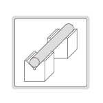 Granitový V-BLOK INSIZE 70x50x70mm, pár (6897-1)