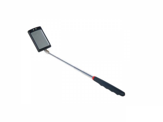 Miroir d'inspection télescopique avec éclairage 65x42 mm INSIZE (7162-1)