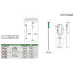 Extension Rod for Two-Point Bore Gauges 475 mm Type B 7351-EX11 INSIZE (7351-EX11)