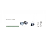 Foldable Magnifier 10× Magnification INSIZE (7511-8)