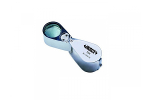 Folding Magnifier with Illumination, 21 mm Diameter, INSIZE (7515-10)