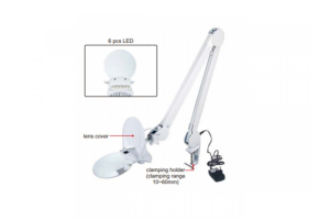Desk Magnifier with Illumination, 1.75x Magnification INSIZE (7521-3D)