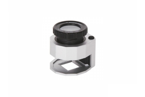 Magnifier with LED/UV illumination, 10x magnification INSIZE (7524-10)
