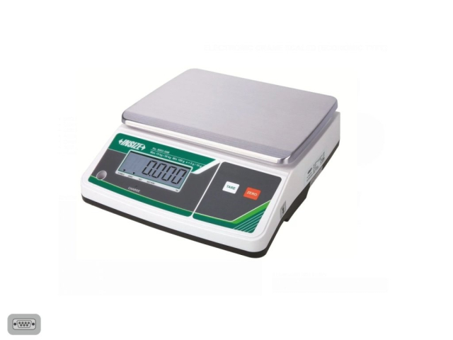 Electronic scale 30 kg/10 g, OIML certificate, data output INSIZE (8002-30MD)