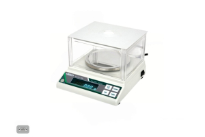 Electronic scale 1.2 kg/0.01 g; protective cover, data output INSIZE (8301-1200)