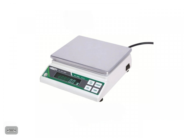 Electronic scale 6 kg/0.1 g; data output INSIZE (8301-6000)
