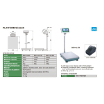 Waga pomostowa 300/0,02 kg INSIZE (8501-AL300)