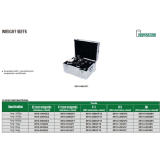 Non-magnetic Weight Set F1 1 mg - 100 g INSIZE (8910-100GF1)