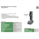 Motorized stand for ISF-RV61 digital force gauges INSIZE (ISF-RV61)