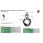 Hydraulic Brinell hardness tester for rings and tubes ISHB-C161 INSIZE (ISHB-C161)