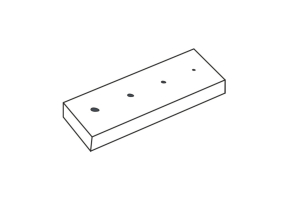 Brinell test etalon for 2.5 mm indenter INSIZE (ISHB-MSA-BLOCK25)