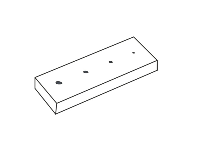 Brinell test etalon for 2.5 mm indenter INSIZE (ISHB-MSA-BLOCK25)