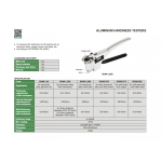 Portable Analog Webster Hardness Tester, Aluminum Alloy ISHW-L20 INSIZE (ISHW-L20)