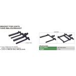 Mounting assembly for lighting ISM-DLxxx, INSIZE (ISM-LED-BRACKET)