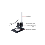 Digital measuring microscope 10~200×, standard stand INSIZE (ISM-PM200SA)