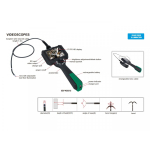 Endoscope flexible avec éclairage, caméra 2.4 mm ISV-K2410 INSIZE (ISV-K2410)