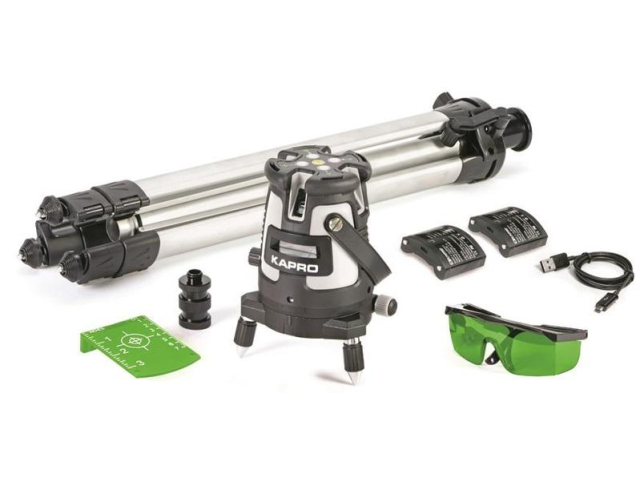 Laser KAPRO 875GS Prolaser, Beamfinder, GreenBeam, w walizce