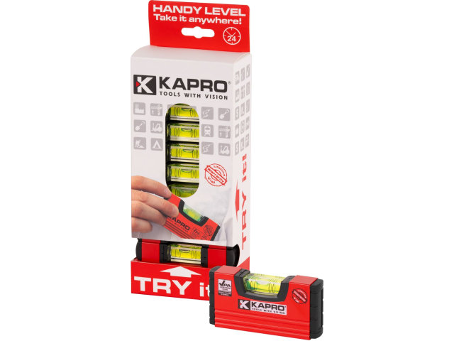Poziomica KAPRO 246, poziomnica MINI Handy, 100 mm, Sellbox 10 szt.