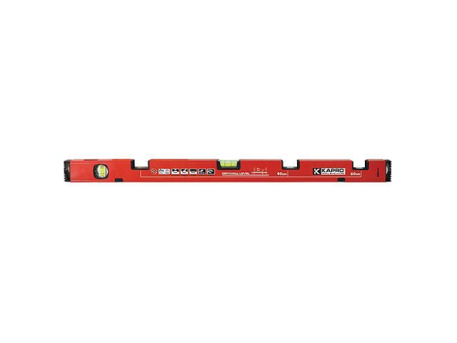 Vodováha KAPRO 773 Drywall 900 mm, Plumb Site, Dual-View, pro montáž sádrokartonu