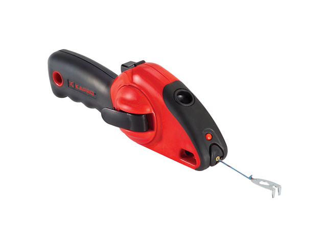 Šňůra zednická KAPRO 214, L-30 m, s navíječem SureGrip, s vodováhou
