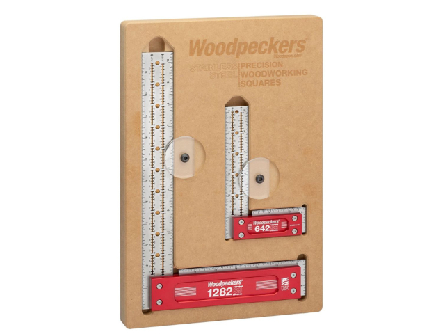 Woodpeckers SSSQ-ISET-19 - Sada nerezových úhelníků 6