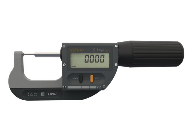 Digital Micrometer Sylvac S_Mike PRO Proximity, cyl. Ø2mm, 25-60mm (903.0601.10)