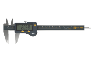 Digitální posuvné měřítko Sylvac S_Cal EVO Proximity 150mm, plochý hloubkoměr (810.1702.10)