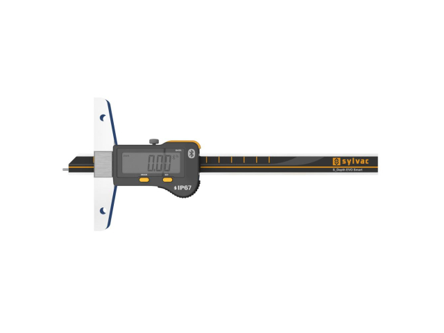 Digitální hloubkoměr Sylvac S_Depth EVO BT Smart, dotyk Ø1.5mm, 200mm (812.1526.10)