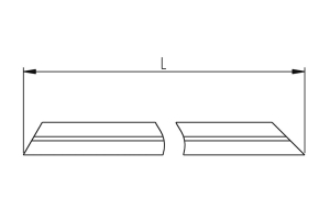 Scale for protractor Sylvac 820-1706, 200mm (820.2420)
