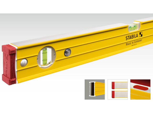 STABILA 15858 - Vodováha 200cm magnetická, extrémní odolnost, Typ 96-2-M