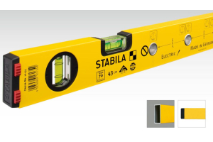 STABILA 16135 - Level 43 centimeters for electricians, marking holes on box type 70MAS